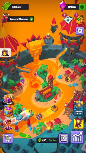 Hell Park - Idle Tycoon Games Simulator screenshot 6