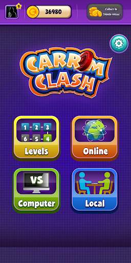 Carrom Clash  Realtime Multiplayer Free Board Game screenshot 5