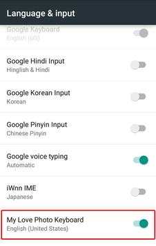 My Love Photo Keyboard screenshot 2