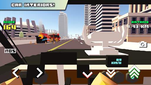 Blocky Car Racer screenshot 7