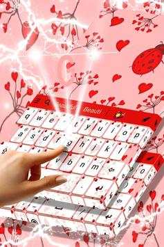 Ladybug Keyboard Theme screenshot 2