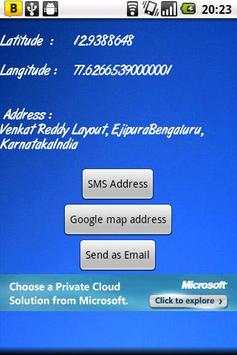 Address of Current Location screenshot 2