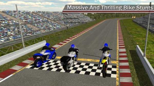 Heavy Bike Moto Rider 3D: F1 Track Racer Stunts screenshot 1