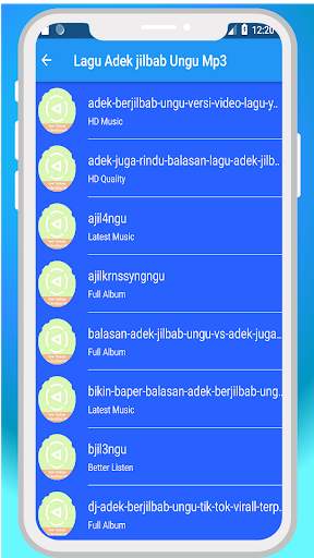 Kumpulan Lagu Adek jilbab Ungu Mp3 Terbaru 2019 screenshot 2