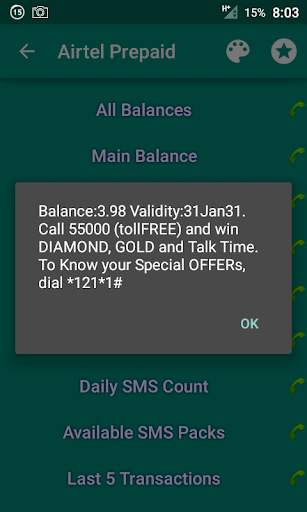 Mobile Balance Checker PrePaid screenshot 3