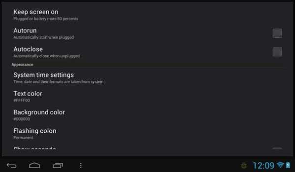 Tablet Clock screenshot 19