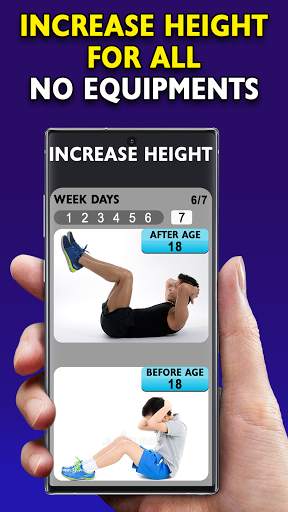 Height Increase Workouts: Increase Height Exercise screenshot 2