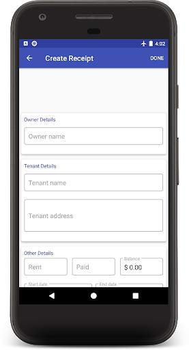 Rent Receipt Maker screenshot 2