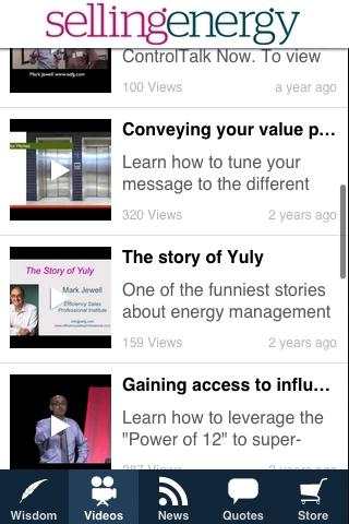 Selling Energy App screenshot 2