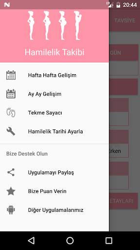 Gebelik Hamilelik Takibi screenshot 1