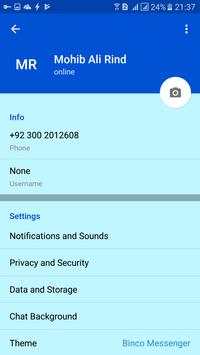 Binco Messenger screenshot 8