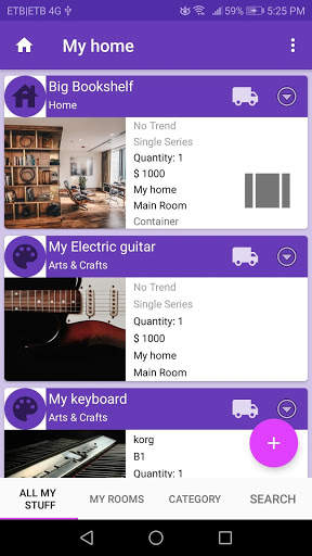 All My Stuff - Home Inventory App screenshot 2