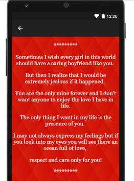 Deep Love Messages for Boyfriend 2019 screenshot 2