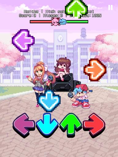 DDLC Monika funkin mod screenshot 5