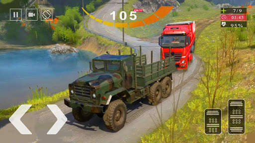US Army Truck Drive Offroad screenshot 2