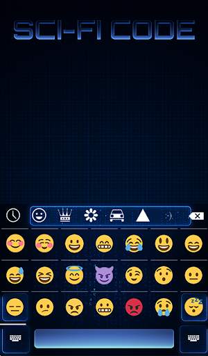 Sci Fi Code Animated Keyboard   Live Wallpaper screenshot 4
