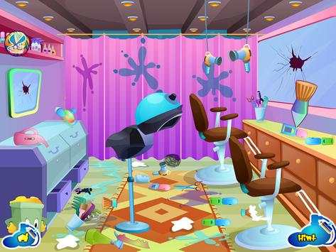 Hair salon cleaning games screenshot 2
