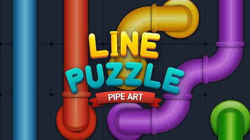 Line Puzzle: Pipe Art 3 تصوير الشاشة