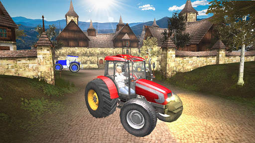 Off-Road Tractor Trolley Game screenshot 4