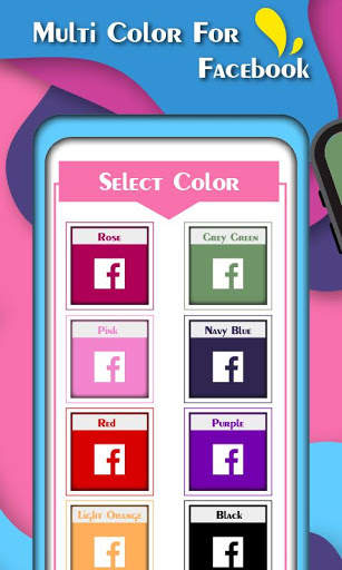 Multi Color For Facebook 2019 Free screenshot 1