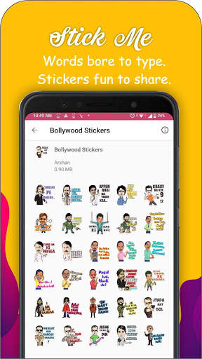 Stick Me : Love & Friendship Stickers For Whatsapp screenshot 4