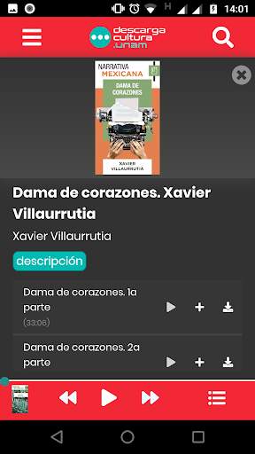 Descarga Cultura.UNAM screenshot 2