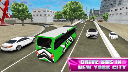 US Bus Simulator : New York City Coach Bus Game screenshot 1