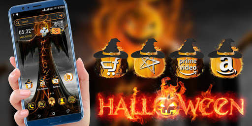 Scary Halloween Launcher Theme screenshot 2
