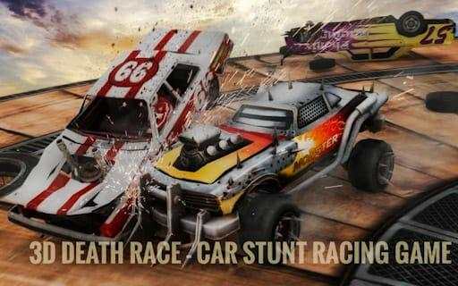 3D Death Race - Car Stunt Racing Game screenshot 2