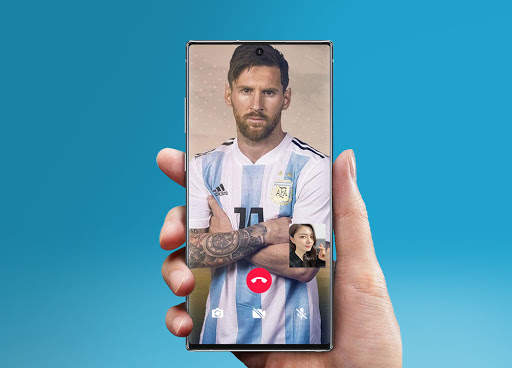 Messi Fake Call - Video Call With Lionel Messi screenshot 1