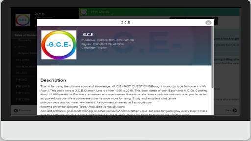 G.C.E-O & ALevel PastQuestions скриншот 1