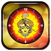 DurgaMaa Live Clock Wall Paper أيقونة