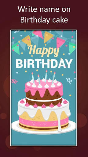 Write Name On Birthday Cake screenshot 1