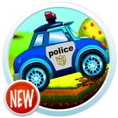 Robot Police Car Race icon