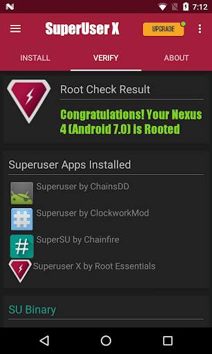 Superuser X Free [Root] screenshot 4
