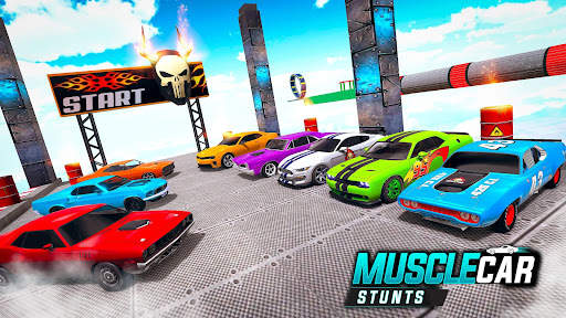Muscle Car Stunts: Car Games screenshot 7