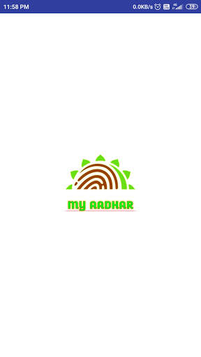 My Aadhar : UIDAI screenshot 1