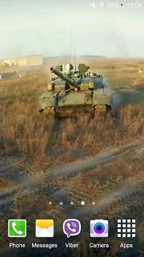Tanks 4K Video Live Wallpaper screenshot 1