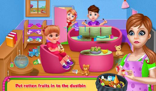 Baby Diana's House Cleaning screenshot 1