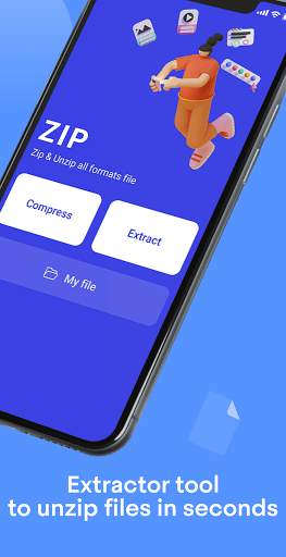 Zip & unzip files: Zip file viewer, Zip compressor screenshot 2
