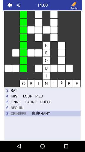 Mots croisés screenshot 2