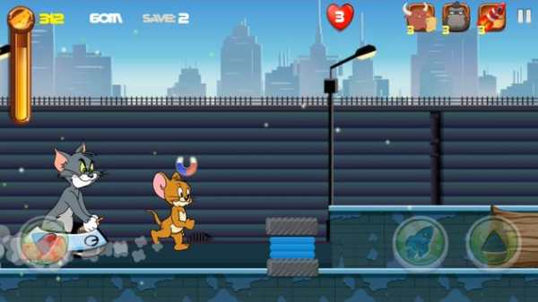 Adventure Tom and Jerry Run: Escape from Alien screenshot 2