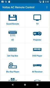 Voltas AC Remote Control screenshot 1