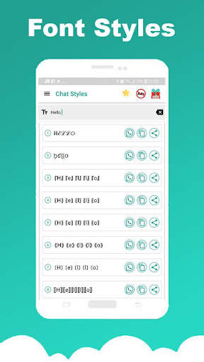 Sohbet Stilleri: Whatsapp için Havalı Yazı Tipleri screenshot 5