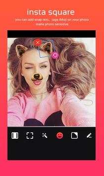 Snappy Camera Editor-Photo Effect & Insta Square screenshot 2