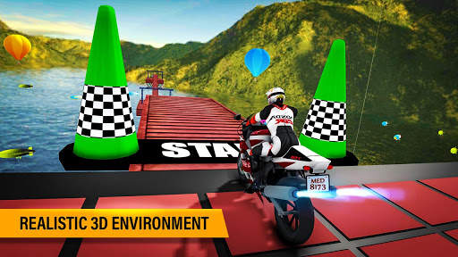 Motorcycle Stunt : Extreme Bike Race 3d screenshot 4