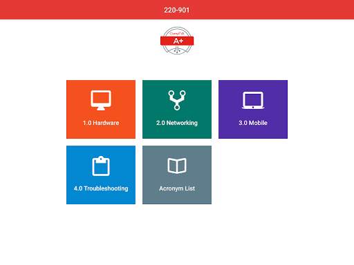 A  220-901 Exam Objectives скриншот 5