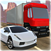 Heavy Traffic car Extreme racing icon