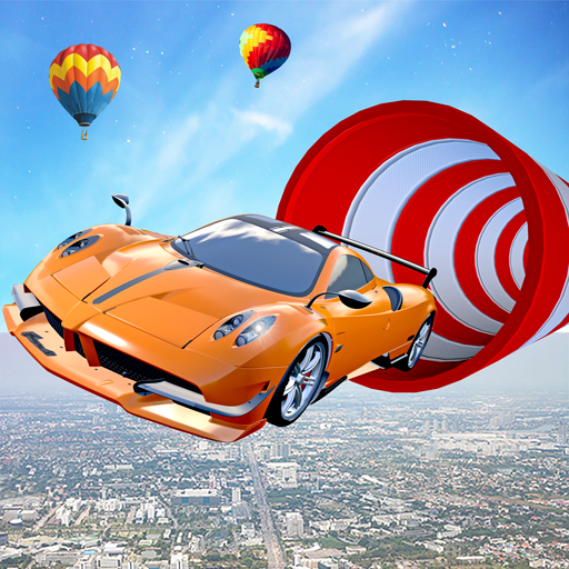 автомобильный трюк 3D игра иконка