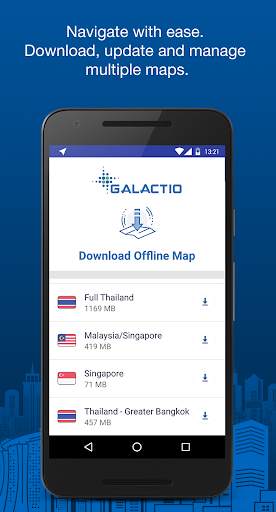 Galactio - Navigation & Maps for Urban Mobility screenshot 1